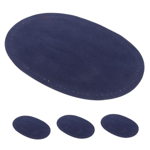 jojofuny 2 Paar Ellenbogen-Aufnäher zum Aufbügeln Reparaturflicken für Jacken Kleiderflicken für Löcher Flicken für Hosen Armpatch Jeans-Patches Blazer Patch Patches für Pullover Blue von jojofuny