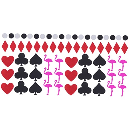 jojofuny 2 Packungen Poker-konfetti Dekorationen Streuen Hochzeitsdeko Decoracion De Bautizo Para Niño Babyparty Konfetti Gaming-schreibtisch-dekor -partyzubehör Dekoratives Konfetti von jojofuny