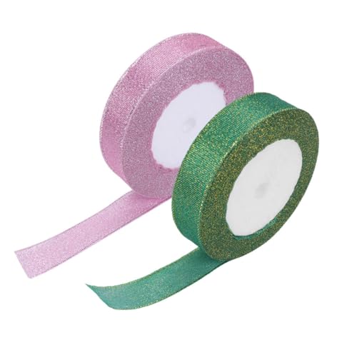 jojofuny 2 Rollen Buntes Zwiebelgürtel Glänzend Exquisites Band für Basteln farbig Dekoration geschenkband Verpackungsband präsentieren metallisches Glitzerband DIY Bastelband Polyester jojofuny 2 Rollen Buntes Zwiebelgürtel Glänzend Exquisites Band für Basteln farbig Dekoration geschenkband Verpackungsband präsentieren metallisches Glitzerband DIY Bastelband Polyester von jojofuny