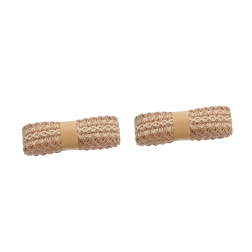 jojofuny 2 Rollen Diy Dekorative Borte für Handarbeiten Nähprojekte und Partydekoration Atmungsaktiv und Knitterfrei für Kleidung und Heimdekoration jojofuny 2 Rollen Diy Dekorative Borte für Handarbeiten Nähprojekte und Partydekoration Atmungsaktiv und Knitterfrei für Kleidung und Heimdekoration von jojofuny