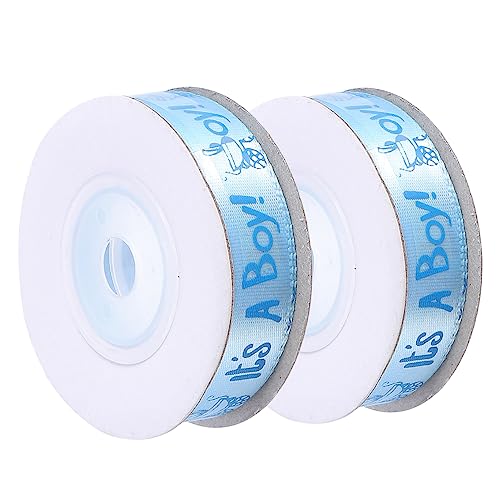 jojofuny 2 Rollen Geburtstagsband für Geburtstag Verpackung rosa Schleife geschenkband Druckband Sackleinenband Banddekor Polyester jojofuny 2 Rollen Geburtstagsband für Geburtstag Verpackung rosa Schleife geschenkband Druckband Sackleinenband Banddekor Polyester von jojofuny
