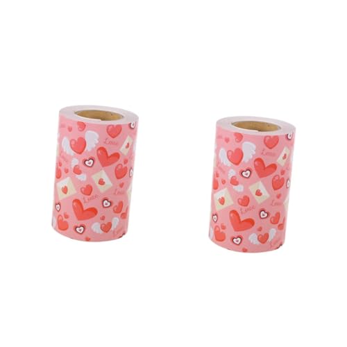 jojofuny 2 Rollen Herz-Rahmen-Aufkleber scheckheft scrabbook scrabook fensterdeko Schaumstoff-Aufkleber Pinnwand- dekoration Geschenkaufkleber Pinnwand-Grenzen Papier Rosa jojofuny 2 Rollen Herz-Rahmen-Aufkleber scheckheft scrabbook scrabook fensterdeko Schaumstoff-Aufkleber Pinnwand- dekoration Geschenkaufkleber Pinnwand-Grenzen Papier Rosa von jojofuny