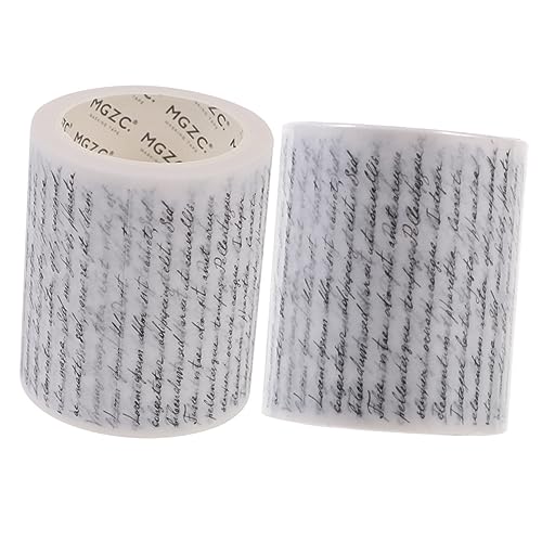 jojofuny 2 Rollen Retro Goth Washi Tape Dekoratives Klebeband für Scrapbooking Journaling und DIY Projekte Ästhetisches Klebeband für Bastelarbeiten Breit Vielseitig Einsetzbar jojofuny 2 Rollen Retro Goth Washi Tape Dekoratives Klebeband für Scrapbooking Journaling und DIY Projekte Ästhetisches Klebeband für Bastelarbeiten Breit Vielseitig Einsetzbar von jojofuny