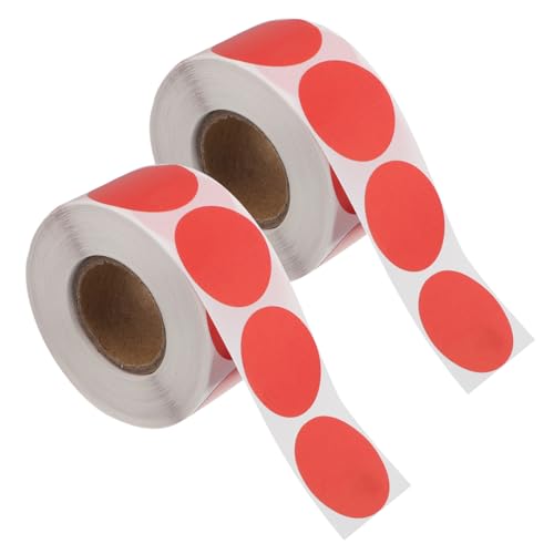 jojofuny 2 Rollen Runde Rote Klebepunkte Selbstklebend Blanko Aufkleber für Küche Büro Je Etiketten Vielseitige Farbcodierung und Klare Beschriftung für und Bastelprojekte jojofuny 2 Rollen Runde Rote Klebepunkte Selbstklebend Blanko Aufkleber für Küche Büro Je Etiketten Vielseitige Farbcodierung und Klare Beschriftung für und Bastelprojekte von jojofuny