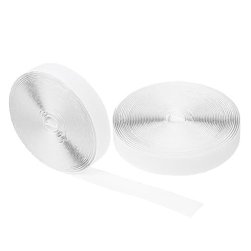 jojofuny 2 Rollen Selbstklebendes Klettband Wiederverwendbare Haken und Schlaufenstreifen Breit pro für Bastelarbeiten Textilien und Heimwerkerprojekte jojofuny 2 Rollen Selbstklebendes Klettband Wiederverwendbare Haken und Schlaufenstreifen Breit pro für Bastelarbeiten Textilien und Heimwerkerprojekte von jojofuny