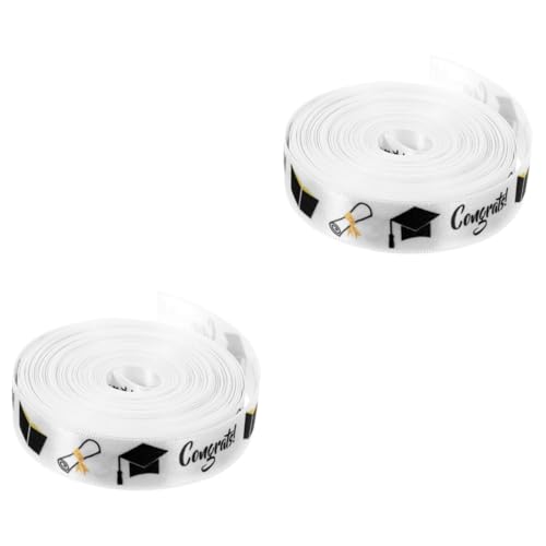 jojofuny 2 Rollen Verpackungsband für die Abschlusssaison rotes Band für Graduierungsband mit Draht geschenkband ostern geschenkeband bastelset dekoration Schleife Partei dekoratives Band jojofuny 2 Rollen Verpackungsband für die Abschlusssaison rotes Band für Graduierungsband mit Draht geschenkband ostern geschenkeband bastelset dekoration Schleife Partei dekoratives Band von jojofuny