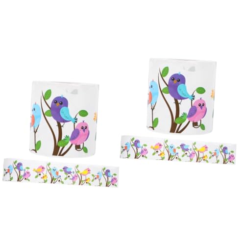 jojofuny 2 Rollen dekorative Aufkleber Bulletin Board Grenze Festival Pinnwand Grenze Festival-Accessoires Tafelrand abnehmbare Bordüre Pinnwand-Aufkleber PVC selbstklebend jojofuny 2 Rollen dekorative Aufkleber Bulletin Board Grenze Festival Pinnwand Grenze Festival-Accessoires Tafelrand abnehmbare Bordüre Pinnwand-Aufkleber PVC selbstklebend von jojofuny