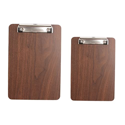 jojofuny 2 STÜCK Teiliges Küchenmenüboard Clip aus Holz für Praktischer Menühalter für Zuhause Restaurant Küche Starker Metallclip für Rezepte Speisekarten jojofuny 2 STÜCK Teiliges Küchenmenüboard Clip aus Holz für Praktischer Menühalter für Zuhause Restaurant Küche Starker Metallclip für Rezepte Speisekarten von jojofuny