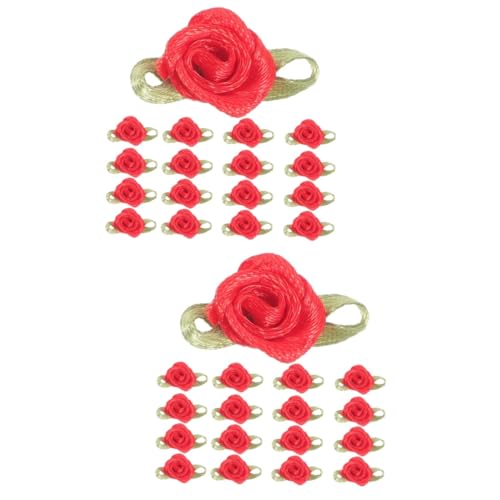 jojofuny 2 Sätze Band Rose Verpackung Stickerei Dekore Bandblumen Zum Nähen Mini-satinrose Kleines Handwerk Applikation Aufnähen Stoffrosen Kleidungszubehör Selber Machen Rot 100 Stück * 2 jojofuny 2 Sätze Band Rose Verpackung Stickerei Dekore Bandblumen Zum Nähen Mini-satinrose Kleines Handwerk Applikation Aufnähen Stoffrosen Kleidungszubehör Selber Machen Rot 100 Stück * 2 von jojofuny