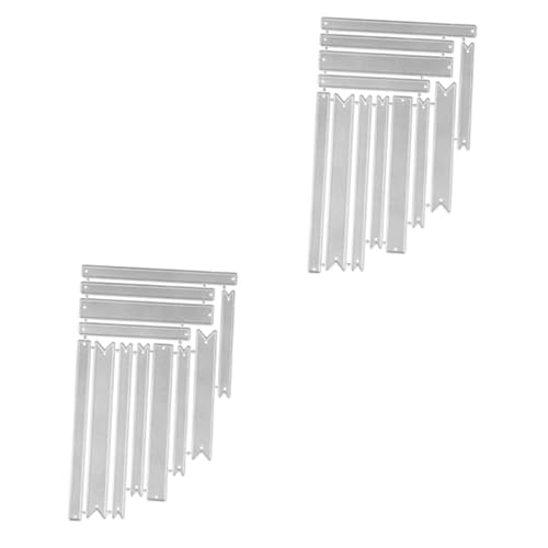 jojofuny 2 Sätze Banner Cutting Kohlenstoffstahl Diy Stanzformen für Scrapbooking Kartenherstellung und Dekoration Verschiedene für Kreative Projekte jojofuny 2 Sätze Banner Cutting Kohlenstoffstahl Diy Stanzformen für Scrapbooking Kartenherstellung und Dekoration Verschiedene für Kreative Projekte von jojofuny