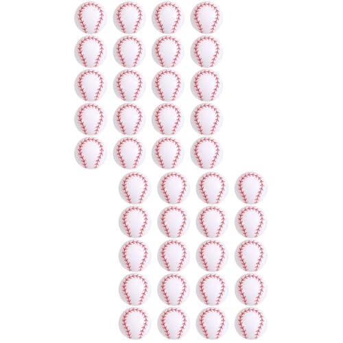 jojofuny 2 Sätze Bleistiftspitzer Bleistifte Kinderspitzer Bleistiftschärfer Anspitzer Baseball Party Kleine Manuelle Büro Mini- Metall 20 Stück * 2 von jojofuny