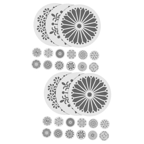 jojofuny 2 Sätze Blumen Malvorlage Schablonen Vorlagen Mandala Willkommen Zeichnen Zahlen Malwerkzeuge Das Haustier Weiß 24 Stück * 2 jojofuny 2 Sätze Blumen Malvorlage Schablonen Vorlagen Mandala Willkommen Zeichnen Zahlen Malwerkzeuge Das Haustier Weiß 24 Stück * 2 von jojofuny