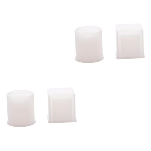 jojofuny 2 Sätze Blumentopf Silikonform Flexible Gießform für Diy Blumentöpfe und Pflanzbehälter Einfaches Entformen Wiederverwendbar für Bastelprojekte Weiß von jojofuny