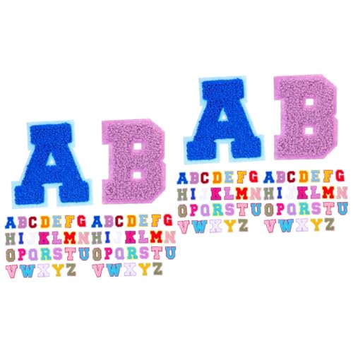 jojofuny 2 Sätze Bügelbuchstaben Patches Für Diy Aufnäher Für Kleidung Und Handwerk Für Nähprojekte Und Dekorationen 52 Stück * 2 jojofuny 2 Sätze Bügelbuchstaben Patches Für Diy Aufnäher Für Kleidung Und Handwerk Für Nähprojekte Und Dekorationen 52 Stück * 2 von jojofuny