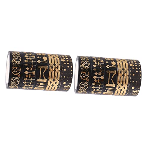 jojofuny 2 Sätze Dekoratives Washi Tape Diy Klebebänder Für Fotoalben Und Bastelprojekte Für Scrapbooking 5 Rollen * 2 von jojofuny