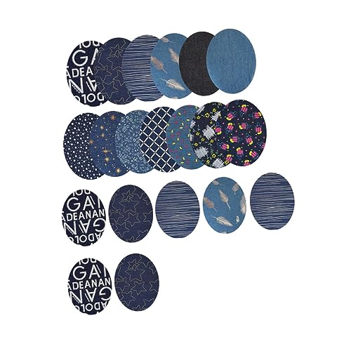 jojofuny 2 Sätze Diy Denim Aufnäher Für Jeans Bunte Patches Zur Reparatur Und Dekoration Zufällige Farben Zufällige Farbe 20 Stück * 2 jojofuny 2 Sätze Diy Denim Aufnäher Für Jeans Bunte Patches Zur Reparatur Und Dekoration Zufällige Farben Zufällige Farbe 20 Stück * 2 von jojofuny