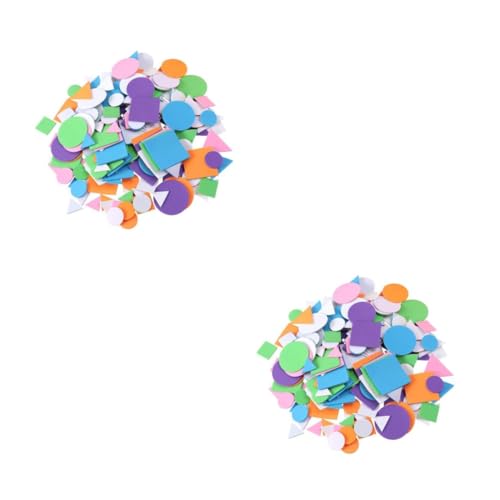 jojofuny 2 Sätze Diy Eva Aufkleber Für Geometrische Formen Bunten Farben Selbstklebend Für Bastelprojekte Und Schuldekorationen 150 Stück * 2 jojofuny 2 Sätze Diy Eva Aufkleber Für Geometrische Formen Bunten Farben Selbstklebend Für Bastelprojekte Und Schuldekorationen 150 Stück * 2 von jojofuny