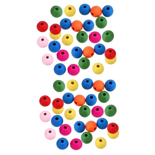 jojofuny 2 Sätze Diy Holzperlen Für Bunte Perlen Zum Auffädeln Für Schmuckherstellung Und Bastelprojekte Für Armbänder Und Ohrringe Tragbar Und Kompakt 100 Stücke * 2 jojofuny 2 Sätze Diy Holzperlen Für Bunte Perlen Zum Auffädeln Für Schmuckherstellung Und Bastelprojekte Für Armbänder Und Ohrringe Tragbar Und Kompakt 100 Stücke * 2 von jojofuny