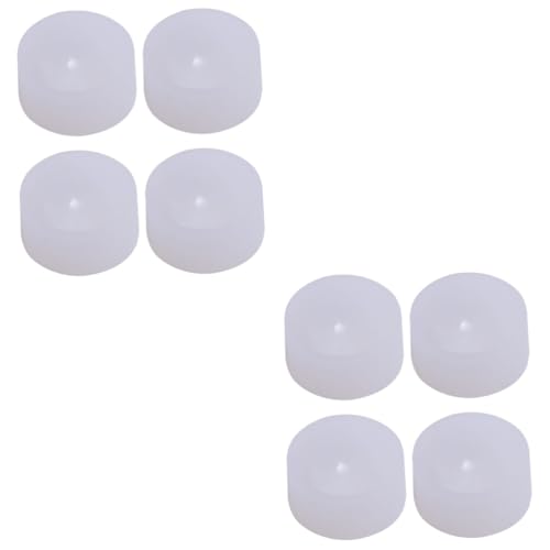 jojofuny 2 Sätze Diy Silikonform Halbkugel Für Schmuckherstellung Weiß Einfache Anwendung Für Epoxidharz Gießen Und Projekte 4 Stück * 2 von jojofuny