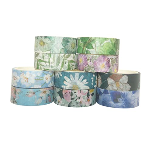jojofuny 2 Sätze Diy Teiliges Mit Blumen Washi Tape Für Scrapbooking Und Kreative Projekte Bunte Dekorative Klebebänder Zufälligen Farben Und Stilen Für Alben 10 Stück * 2 jojofuny 2 Sätze Diy Teiliges Mit Blumen Washi Tape Für Scrapbooking Und Kreative Projekte Bunte Dekorative Klebebänder Zufälligen Farben Und Stilen Für Alben 10 Stück * 2 von jojofuny