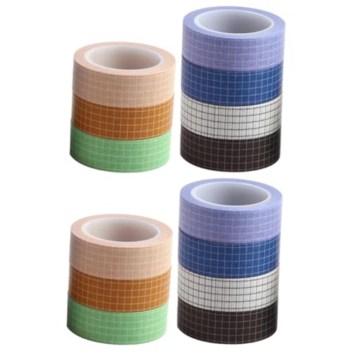 jojofuny 2 Sätze Diy Washi Klebebänder Im Gitterdesign Dekorative Masking Tapes Für Scrapbooking Tagebuch Und Geschenkverpackung Gemischte Farben 7 Stück * 2 jojofuny 2 Sätze Diy Washi Klebebänder Im Gitterdesign Dekorative Masking Tapes Für Scrapbooking Tagebuch Und Geschenkverpackung Gemischte Farben 7 Stück * 2 von jojofuny