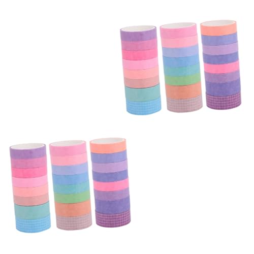 jojofuny 2 Sätze Einfarbiges Washi Tape Dekoration Washi-klebeband Diy Washi Tapes Aufkleber Aus Washi-papier Washi Tape Abkleben Japanisches Papier 24 Rollen * 2 von jojofuny