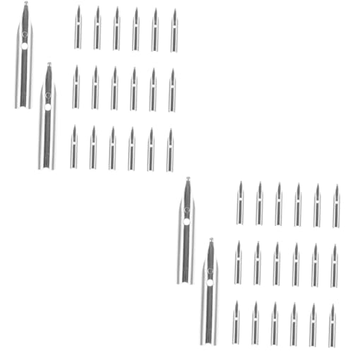 jojofuny 2 Sätze Ersatzfedern Für Füllfederhalter Stiftspitzen Aus Metall Ersatzstiftspitzen Ersatz Für Stiftspitzen Füllfederhalterspitzen Universal-füllhalterspitzen Silver 20 Stück * 2 jojofuny 2 Sätze Ersatzfedern Für Füllfederhalter Stiftspitzen Aus Metall Ersatzstiftspitzen Ersatz Für Stiftspitzen Füllfederhalterspitzen Universal-füllhalterspitzen Silver 20 Stück * 2 von jojofuny