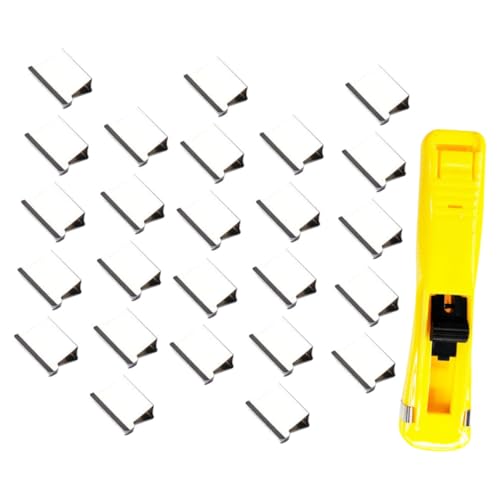 jojofuny 2 Sätze Ersatzklemme Für Drücker Büroklammern Schermaschinen Bandspender Verpackung Papier Schere Schnallen Mini-hefter Papierclip Muschelclip Zinke Nachfüllung Zu Rostfreier Stahl jojofuny 2 Sätze Ersatzklemme Für Drücker Büroklammern Schermaschinen Bandspender Verpackung Papier Schere Schnallen Mini-hefter Papierclip Muschelclip Zinke Nachfüllung Zu Rostfreier Stahl von jojofuny