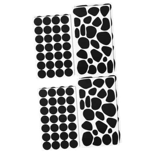 jojofuny 2 Sätze Filzaufkleber Selbstklebende Filzunterlage Klebrig Kleiden Tuch Klein Pads Für Selbstklebende Filzkreise Kreispolster Aus Stoff Gefühlt Black 10 Blätter * 2 jojofuny 2 Sätze Filzaufkleber Selbstklebende Filzunterlage Klebrig Kleiden Tuch Klein Pads Für Selbstklebende Filzkreise Kreispolster Aus Stoff Gefühlt Black 10 Blätter * 2 von jojofuny