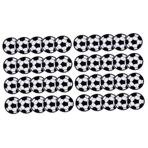 jojofuny 2 Sätze Fußball Stickerei Patches Zum Aufbügeln Applikationen Für Kleidung Jeans Und Taschen Zur Reparatur Von Löchern Individuellen Gestaltung 20 Stück * 2 jojofuny 2 Sätze Fußball Stickerei Patches Zum Aufbügeln Applikationen Für Kleidung Jeans Und Taschen Zur Reparatur Von Löchern Individuellen Gestaltung 20 Stück * 2 von jojofuny