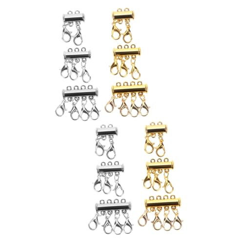 jojofuny 2 Sätze Halskette Mit Magnetischer Brust Verschlüsse Schlüssel Zauber Für Mädchen Mehrschichtiger Halskettenverschluss Schmuck Magnetkonverter Zinklegierung 6 Stücke * 2 jojofuny 2 Sätze Halskette Mit Magnetischer Brust Verschlüsse Schlüssel Zauber Für Mädchen Mehrschichtiger Halskettenverschluss Schmuck Magnetkonverter Zinklegierung 6 Stücke * 2 von jojofuny