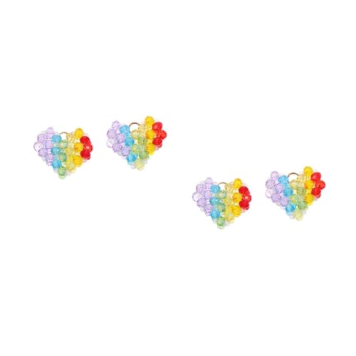 jojofuny 2 Sätze Herzförmige Perlen Charms Für Diy Schmuckherstellung Glasperlen Für Armbänder Ohrringe Dekoration Und Bastelprojekte 2 Stück * 2 jojofuny 2 Sätze Herzförmige Perlen Charms Für Diy Schmuckherstellung Glasperlen Für Armbänder Ohrringe Dekoration Und Bastelprojekte 2 Stück * 2 von jojofuny