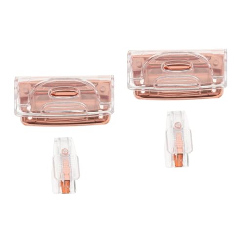 jojofuny 2 Sätze Hole Punch Nail Picker Abzieher Hefter schwer Loch Büro Stanzen Puncher Handentferner für Heftklammern praktischer Klammerentferner Papierverschluss Plastik von jojofuny