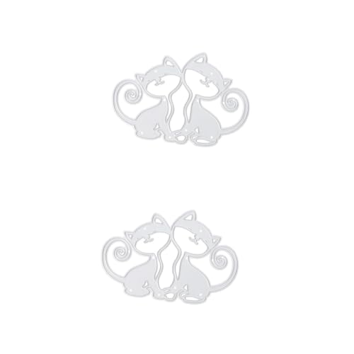 jojofuny 2 Sätze Katzen Metallmesser Formschnitte Stanzformen Stanzformen Schablone Prägevorlage Stanzformen Schablone DIY Stanzform Kohlenstoffstahl Silber 2 Stück * 2 jojofuny 2 Sätze Katzen Metallmesser Formschnitte Stanzformen Stanzformen Schablone Prägevorlage Stanzformen Schablone DIY Stanzform Kohlenstoffstahl Silber 2 Stück * 2 von jojofuny