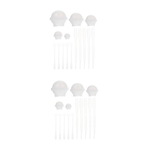 jojofuny 2 Sätze Kugel Gießform Ball Formen für Diy Schmuck und Dekoration Runde Silikonformen für Kreative Handarbeiten und Besondere jojofuny 2 Sätze Kugel Gießform Ball Formen für Diy Schmuck und Dekoration Runde Silikonformen für Kreative Handarbeiten und Besondere von jojofuny