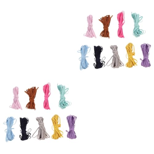 jojofuny 2 Sätze Laufband Bands Handgefertigte Gummibänder Farben Elastisch Nähen Gummiband Farbige Feine Gummibänder Mullmaskengürtel Bunte Gummibänder Nylon Zufällige Farbe 9 Stücke * 2 jojofuny 2 Sätze Laufband Bands Handgefertigte Gummibänder Farben Elastisch Nähen Gummiband Farbige Feine Gummibänder Mullmaskengürtel Bunte Gummibänder Nylon Zufällige Farbe 9 Stücke * 2 von jojofuny