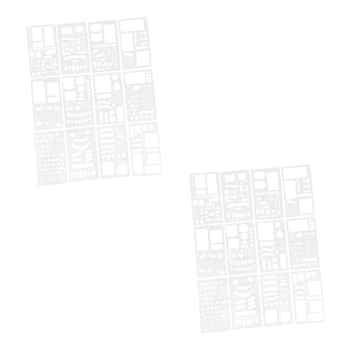 jojofuny 2 Sätze Malvorlage Kunstschablonen Zum Malen Geometrische Schablonen Und Vorlagen Zum Malen Farbschablonen Sprühschablonen Basteln Journalvorlagen Wiederverwendbare 12 Stücke * 2 jojofuny 2 Sätze Malvorlage Kunstschablonen Zum Malen Geometrische Schablonen Und Vorlagen Zum Malen Farbschablonen Sprühschablonen Basteln Journalvorlagen Wiederverwendbare 12 Stücke * 2 von jojofuny