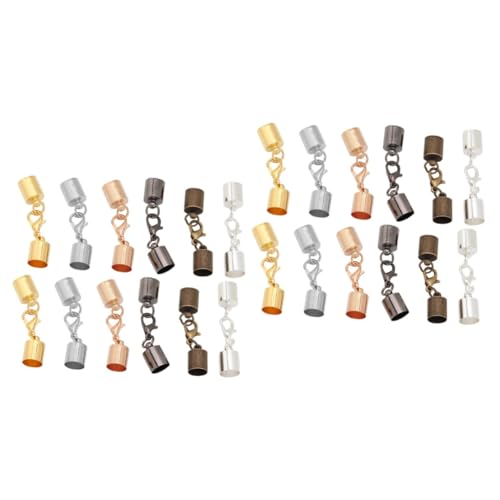 jojofuny 2 Sätze Metall Schlüsselring Karabiner Verschlüsse Für Diy Schmuckherstellung Für Armbänder Und Bastelprojekte 60 Stück * 2 jojofuny 2 Sätze Metall Schlüsselring Karabiner Verschlüsse Für Diy Schmuckherstellung Für Armbänder Und Bastelprojekte 60 Stück * 2 von jojofuny