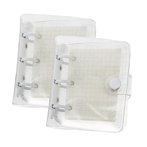 jojofuny 2 Sätze PVC Lose Leaf Book Notizbücher Mini Pads Liste Größe Taschennotizbuch kleine Schreibblöcke tragbare Journalbuchschule Vorräte Notizbuch für den Haushalt Legierung Weiß jojofuny 2 Sätze PVC Lose Leaf Book Notizbücher Mini Pads Liste Größe Taschennotizbuch kleine Schreibblöcke tragbare Journalbuchschule Vorräte Notizbuch für den Haushalt Legierung Weiß von jojofuny