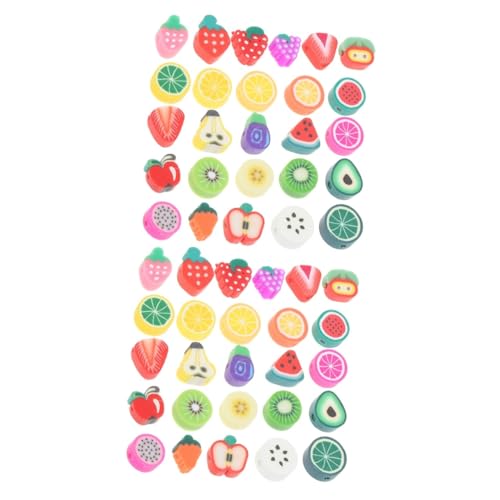 jojofuny 2 Sätze Perlen Polymer Obstcharms Für Schmuckherstellung Diy Perlen Für Armbänder Und Haarschmuck Langlebig Und Leicht Für Bastelprojekte 100 Stück * 2 jojofuny 2 Sätze Perlen Polymer Obstcharms Für Schmuckherstellung Diy Perlen Für Armbänder Und Haarschmuck Langlebig Und Leicht Für Bastelprojekte 100 Stück * 2 von jojofuny