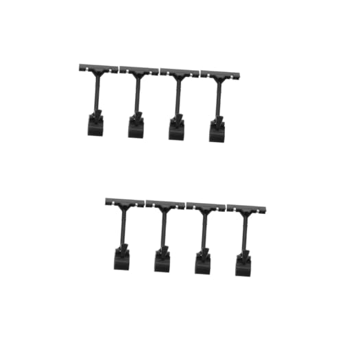 jojofuny 2 Sätze Plastikclip Schild Verkaufsstand Anzeigen Zeichenhalter Aufkleber Anbieter Etikettenklemme Etiketten Für Speicherbehälter Verkäufer Einzelhandel Black 4 Stück * 2 jojofuny 2 Sätze Plastikclip Schild Verkaufsstand Anzeigen Zeichenhalter Aufkleber Anbieter Etikettenklemme Etiketten Für Speicherbehälter Verkäufer Einzelhandel Black 4 Stück * 2 von jojofuny