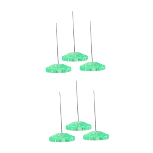 jojofuny 2 Sätze Quittungs Halter Spike Stangen Grün Organizer Für Notizen Rechnungen Und Schecks Für Restaurant Büro Und Empfangstresen 3 Stücke * 2 von jojofuny