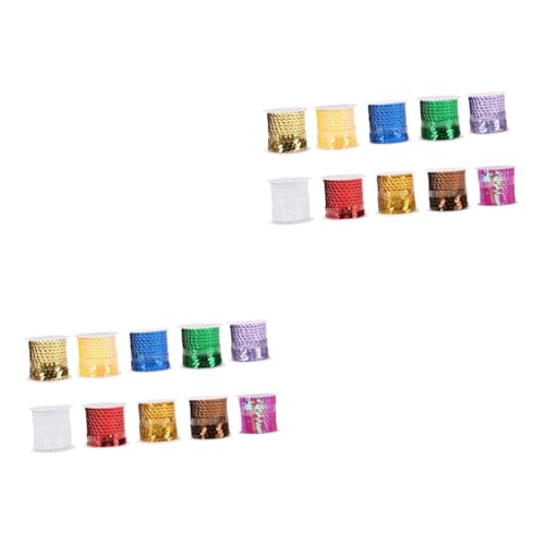 jojofuny 2 Sätze Runde Pailletten Für Diy Lose Pailletten Für Bekleidungs Und Bastelprojekte Vielseitig Einsetzbar Für Schmuckherstellung Karten Und Dekoration 10 Stück * 2 jojofuny 2 Sätze Runde Pailletten Für Diy Lose Pailletten Für Bekleidungs Und Bastelprojekte Vielseitig Einsetzbar Für Schmuckherstellung Karten Und Dekoration 10 Stück * 2 von jojofuny