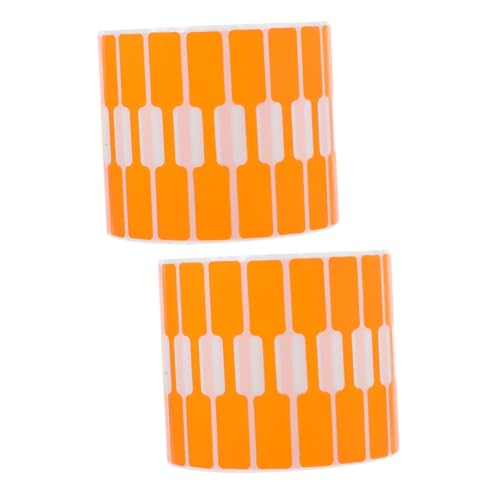 jojofuny 2 Sätze Schmucketiketten Schmuck Aufkleber Schild Farbig Handgemacht Mit Preisetiketten Warenpreisaufkleber Klebeetikett Papier Orange 2000 Stück * 2 jojofuny 2 Sätze Schmucketiketten Schmuck Aufkleber Schild Farbig Handgemacht Mit Preisetiketten Warenpreisaufkleber Klebeetikett Papier Orange 2000 Stück * 2 von jojofuny