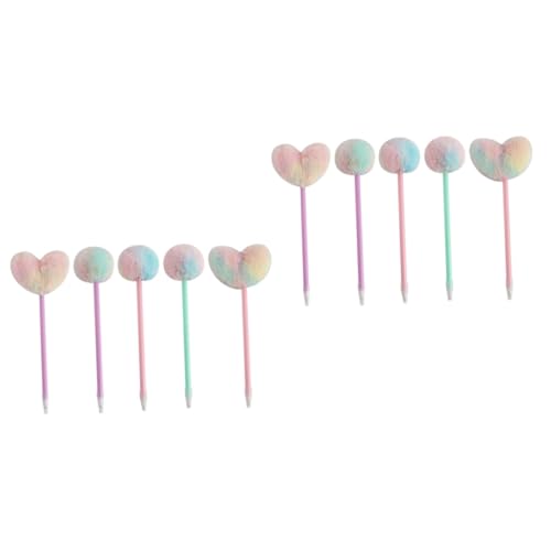 jojofuny 2 Sätze Schöner Stift Pom Geschwollen Ball Dekorativ Kugelschreiber Stifte Im Eleganten Stil Flauschige Stifte Süße Stifte Für Frauen Herz Stifte Plüsch 5 Stücke * 2 jojofuny 2 Sätze Schöner Stift Pom Geschwollen Ball Dekorativ Kugelschreiber Stifte Im Eleganten Stil Flauschige Stifte Süße Stifte Für Frauen Herz Stifte Plüsch 5 Stücke * 2 von jojofuny
