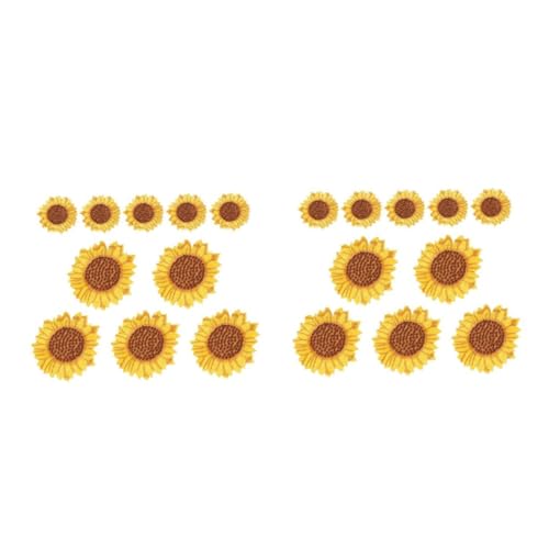 jojofuny 2 Sätze Sonnenblumen Aufnäher Diy Bügel Und Nähpatches Für Kleidung Rucksäcke Und Scrapbooking Kleine Und Große Patches 10 Stück * 2 jojofuny 2 Sätze Sonnenblumen Aufnäher Diy Bügel Und Nähpatches Für Kleidung Rucksäcke Und Scrapbooking Kleine Und Große Patches 10 Stück * 2 von jojofuny