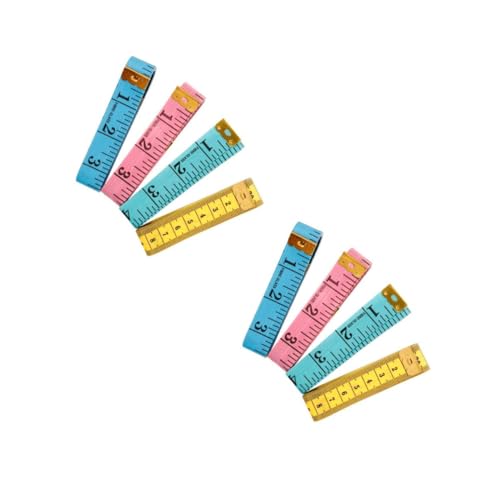 jojofuny 2 Sätze Taillenmaßband Kleines Messband Stoff Messung Maßband Nähen Leichte Klebebänder Tapeline-tool Nähwerkswerkzeug Professionelle Tapeline 4 Stück * 2 jojofuny 2 Sätze Taillenmaßband Kleines Messband Stoff Messung Maßband Nähen Leichte Klebebänder Tapeline-tool Nähwerkswerkzeug Professionelle Tapeline 4 Stück * 2 von jojofuny