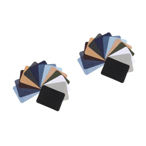 jojofuny 2 Sätze Teiliges Bügelflicken Für Reparaturen Und Dekoration Rechteckige Patches Für Kleidung Jeans Taschen Und Mehr Selbstklebend Und Einfach Anzubringen 24 Stück * 2 jojofuny 2 Sätze Teiliges Bügelflicken Für Reparaturen Und Dekoration Rechteckige Patches Für Kleidung Jeans Taschen Und Mehr Selbstklebend Und Einfach Anzubringen 24 Stück * 2 von jojofuny