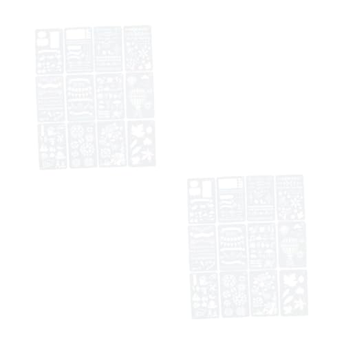 jojofuny 2 Sätze Teiliges Diy Malvorlagen Lustige Schablonen Für Scrapbooking Für Erwachsene Verschiedene Designs Leicht Zu Transportieren 12 Stück * 2 jojofuny 2 Sätze Teiliges Diy Malvorlagen Lustige Schablonen Für Scrapbooking Für Erwachsene Verschiedene Designs Leicht Zu Transportieren 12 Stück * 2 von jojofuny