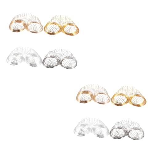 jojofuny 2 Sätze Teiliges Diy Schmuckdraht Zarte Metallringe Weiß Silber Kc Gold Und Gold Vielseitige Memory Wire Kreise Für Armband Halskette Ring Und Anhänger Handgefertigt 4 Stücke * 2 jojofuny 2 Sätze Teiliges Diy Schmuckdraht Zarte Metallringe Weiß Silber Kc Gold Und Gold Vielseitige Memory Wire Kreise Für Armband Halskette Ring Und Anhänger Handgefertigt 4 Stücke * 2 von jojofuny